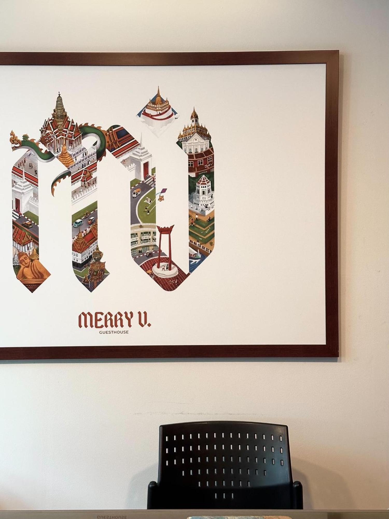 Merry V Guesthouse Bangkok Luaran gambar